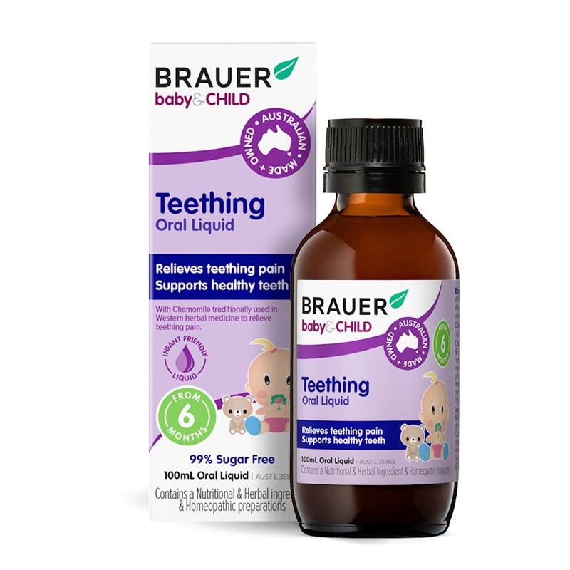 Brauer 婴幼儿出牙期口服液 100ml