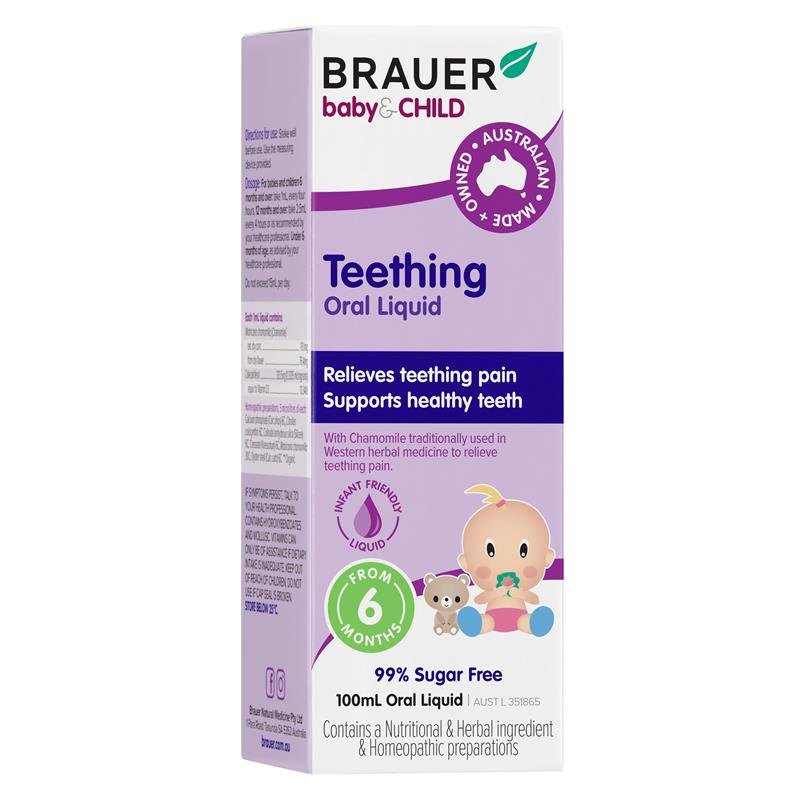 Brauer 婴幼儿出牙期口服液 100ml