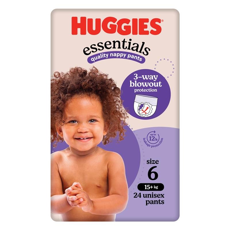 Huggies 好奇 Essentials 婴儿拉拉裤 6号 (15kg以上) 24片