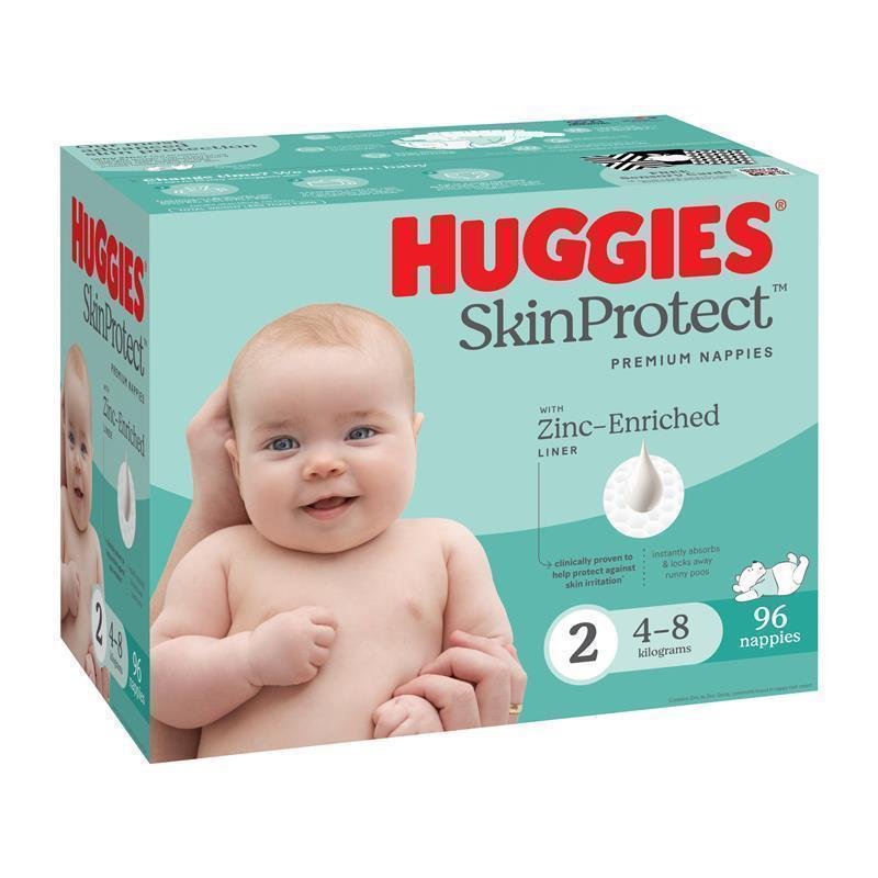 Huggies 好奇 Skin Protect 婴儿纸尿裤 2号 (4-8kg) 96片