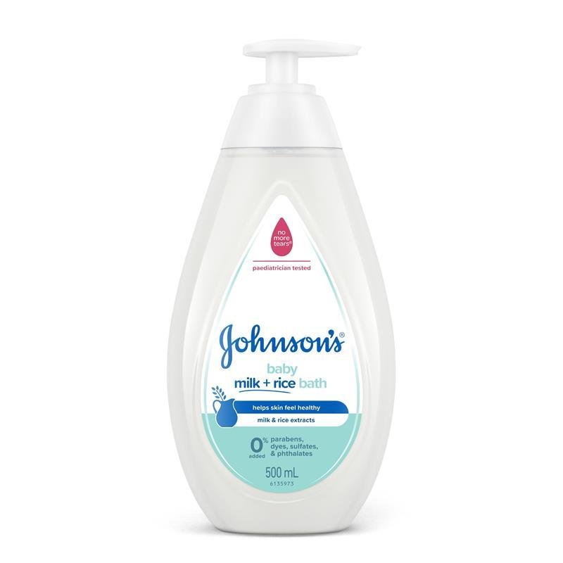 Johnson's 强生 婴儿沐浴露 牛奶米萃 500ml