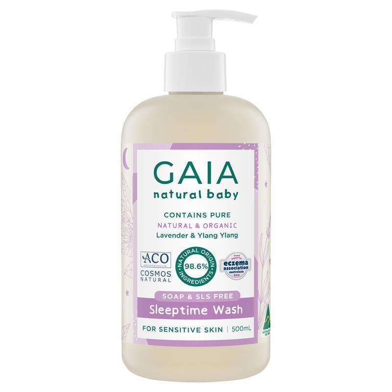 Gaia Natural Baby 婴儿睡前沐浴露 Sleeptime 500ml