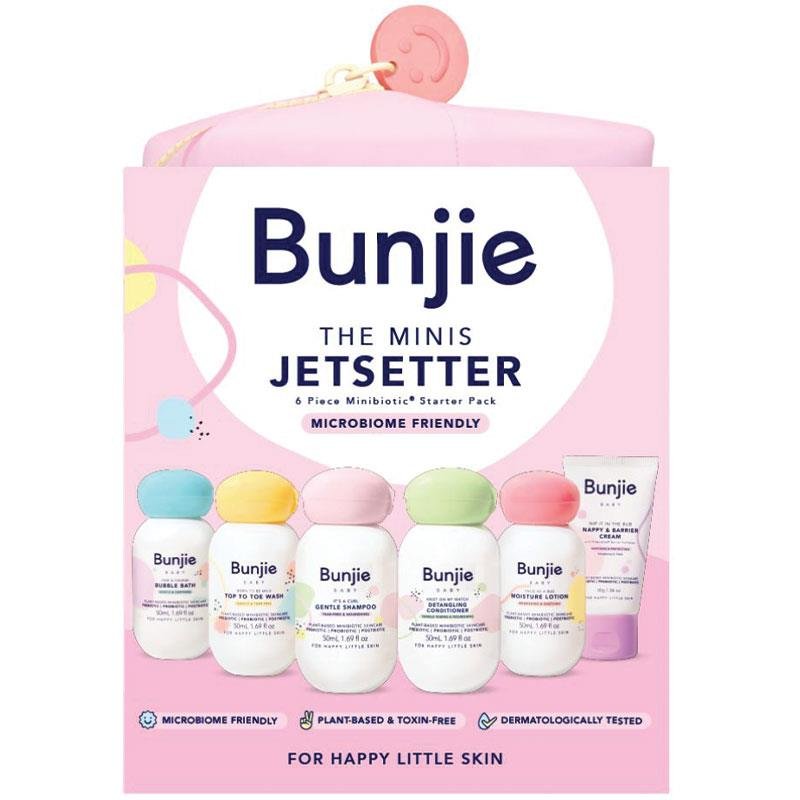 Bunjie The Minis Jetsetter 旅行套装 粉色
