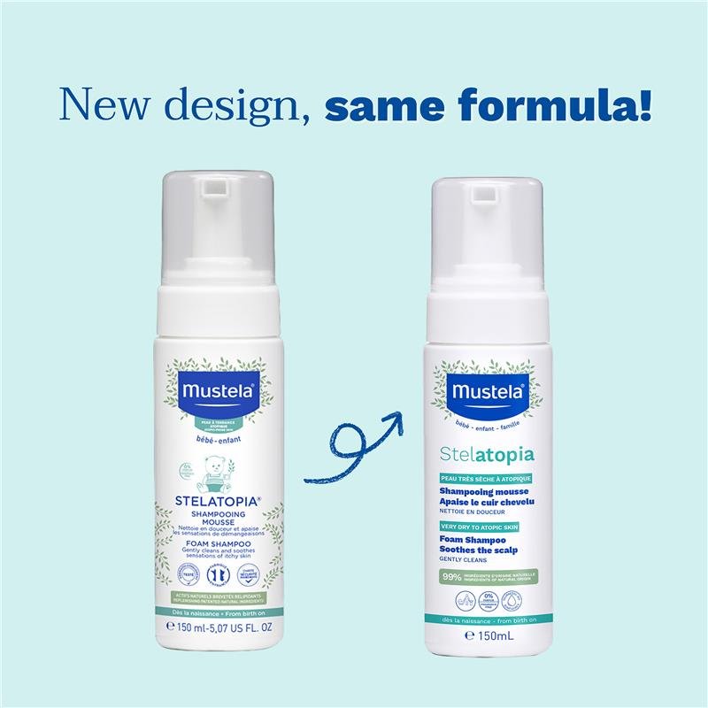 Mustela 妙思乐 Stelatopia 婴儿泡沫洗发露 150ml