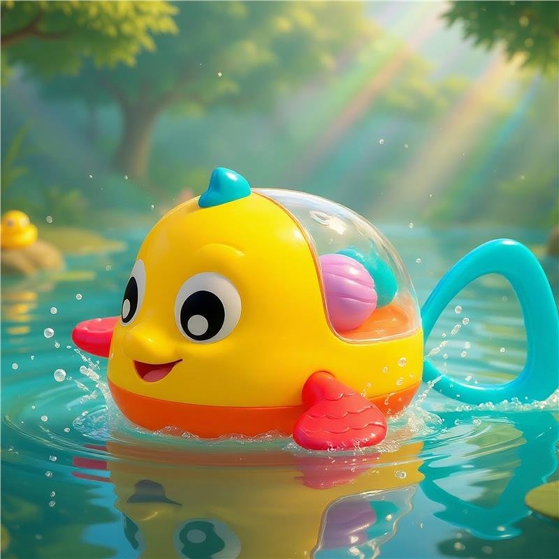 Playgro 戏水小鱼洗澡玩具