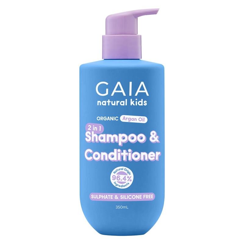 GAIA 天然儿童洗发护发二合一 350mL
