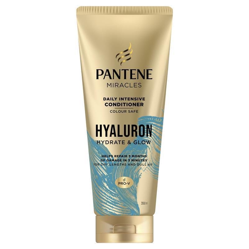 Pantene Miracles Hyaluron Hydrate & Glow Daily Intensive Conditioner 350ml