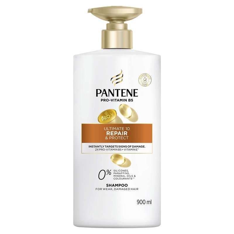 Pantene Ultimate 10 Shampoo 900ml