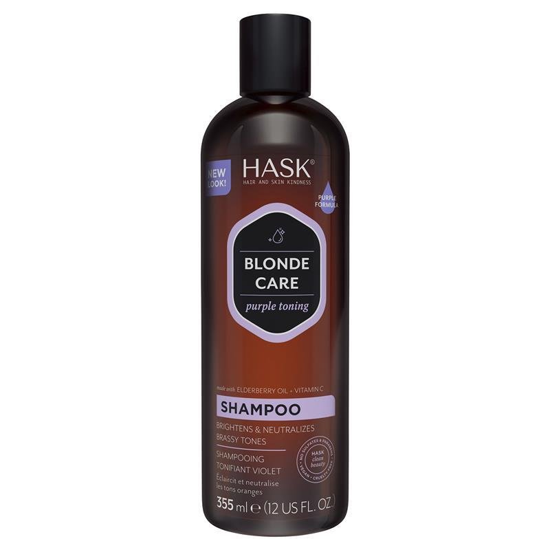 Hask Blonde Care Purple Shampoo 355ml