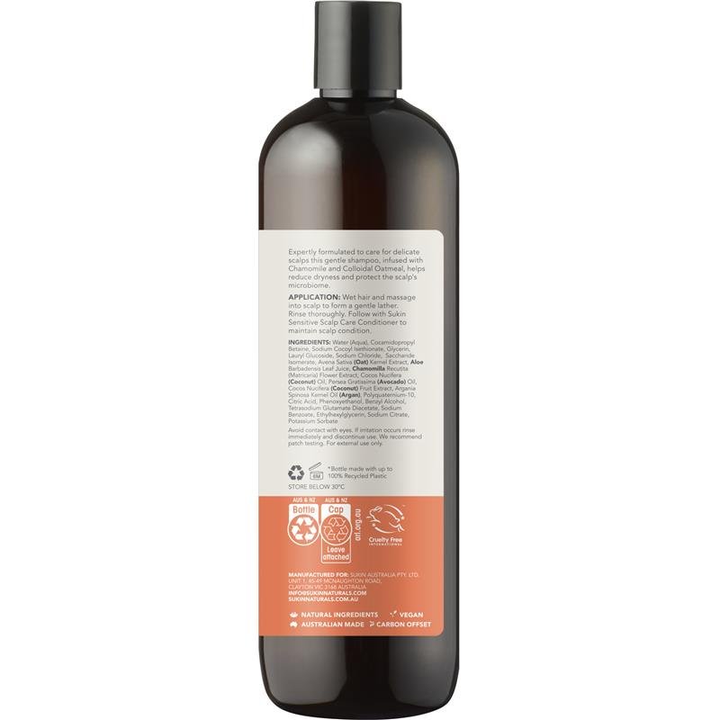 Sukin Sensitive Scalp Care Shampoo 500ml