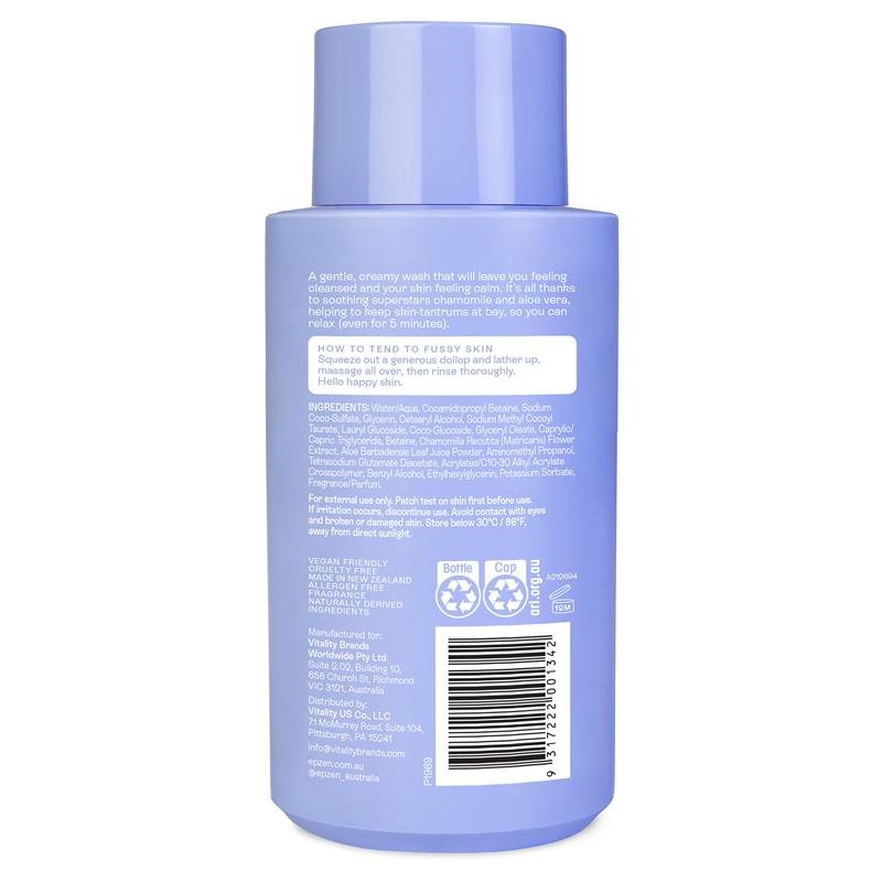 Epzen Triple Moisture Hyaluronic Acid & Coconut Oil Body Wash 400mL