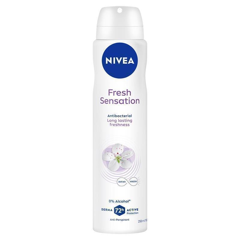 NIVEA for Women Deodorant Fresh Sensation 72hr 250ml