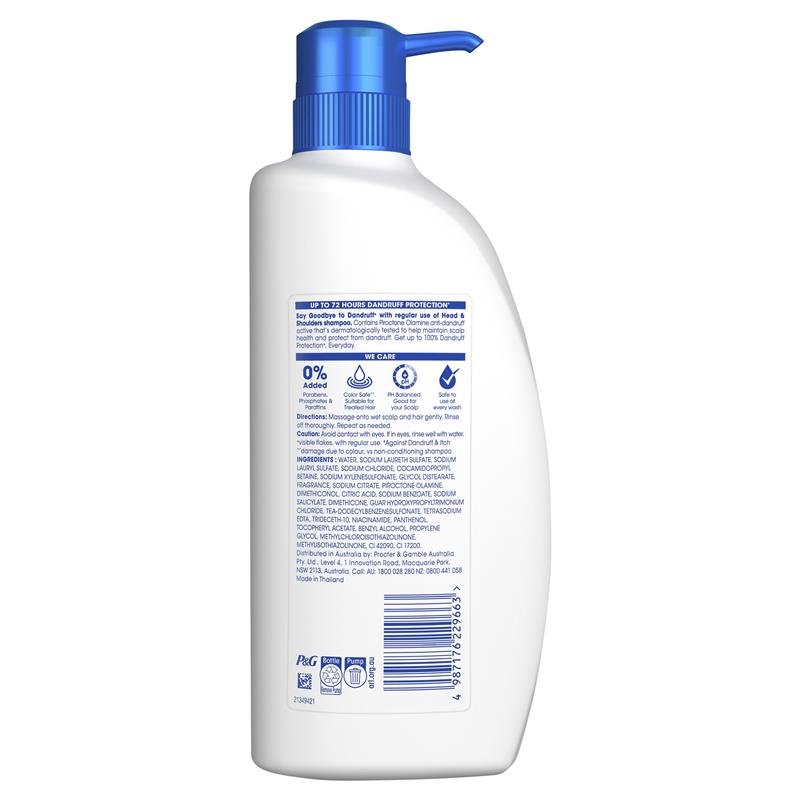 Head & Shoulders Clean & Balanced 2in1 Shampoo + Conditioner 750ml