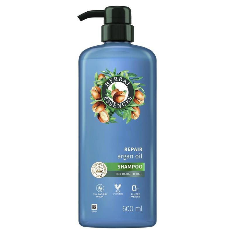 Herbal Essences Bio Renew Argan Oil of Morocco Shampoo 600ml NEW