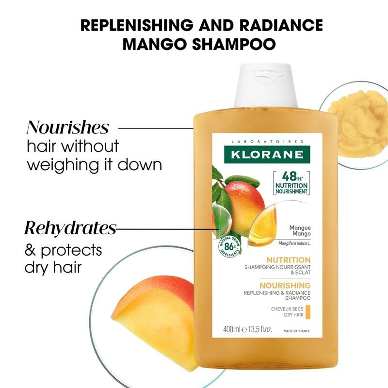 Klorane Shampoo with Mango Butter 400ml