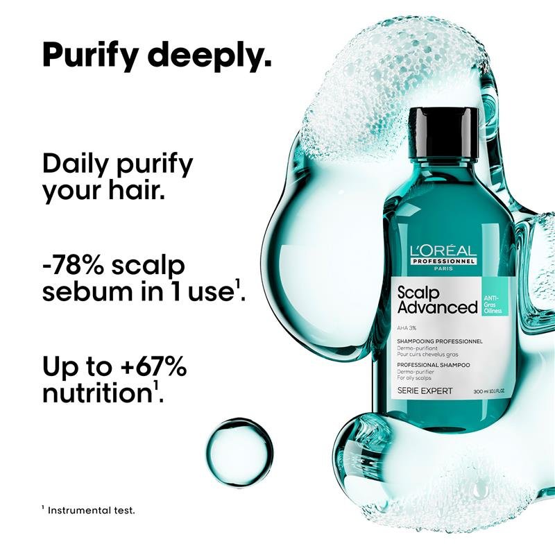L'Oreal Professionnel Serie Expert Scalp Advanced Anti Oily Shampoo 300ml