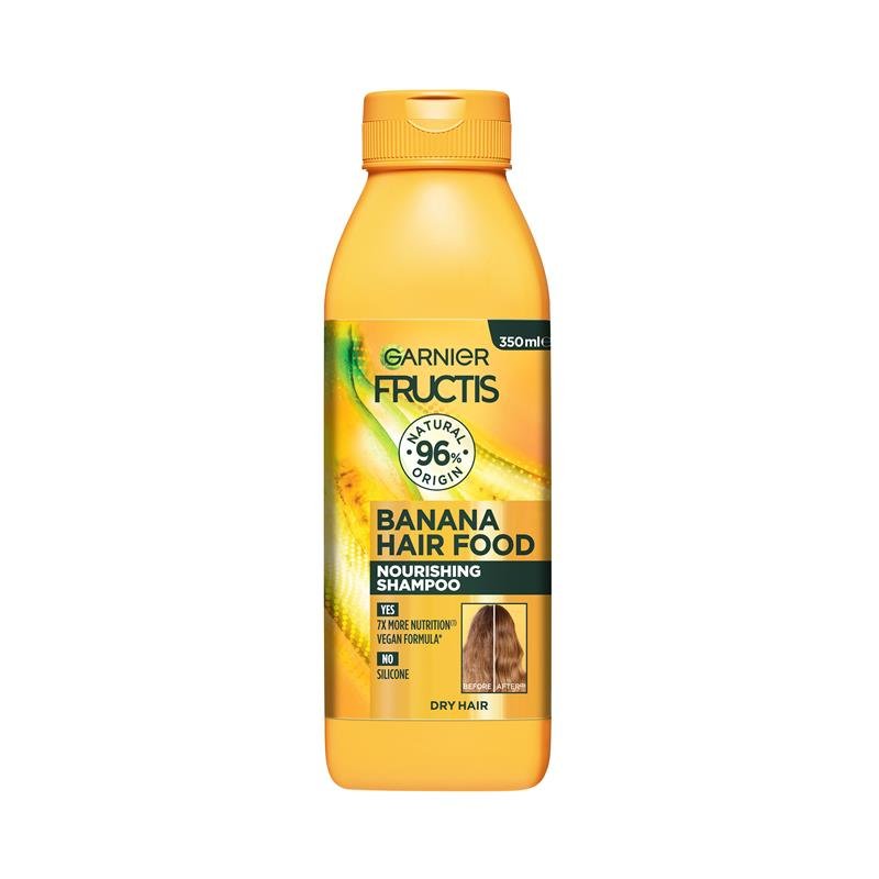 Garnier Fructis Hair Food Nourishing Banana Shampoo For Dry Hair 350ml