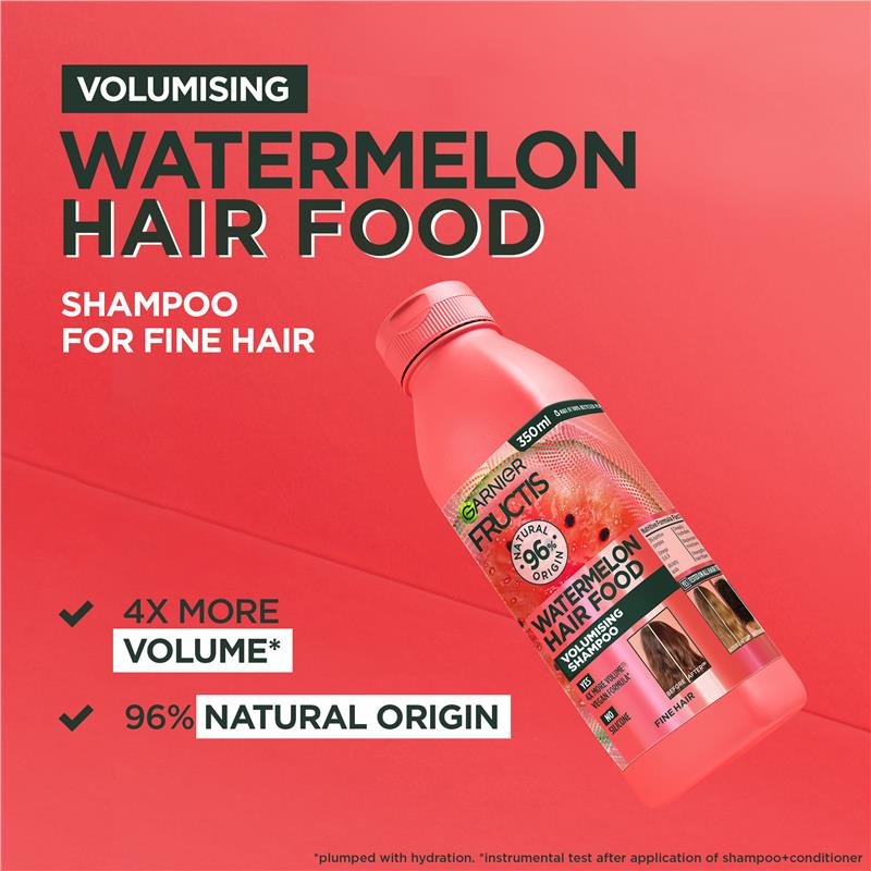 Garnier Fructis Hair Food Watermelon Shampoo 350ml
