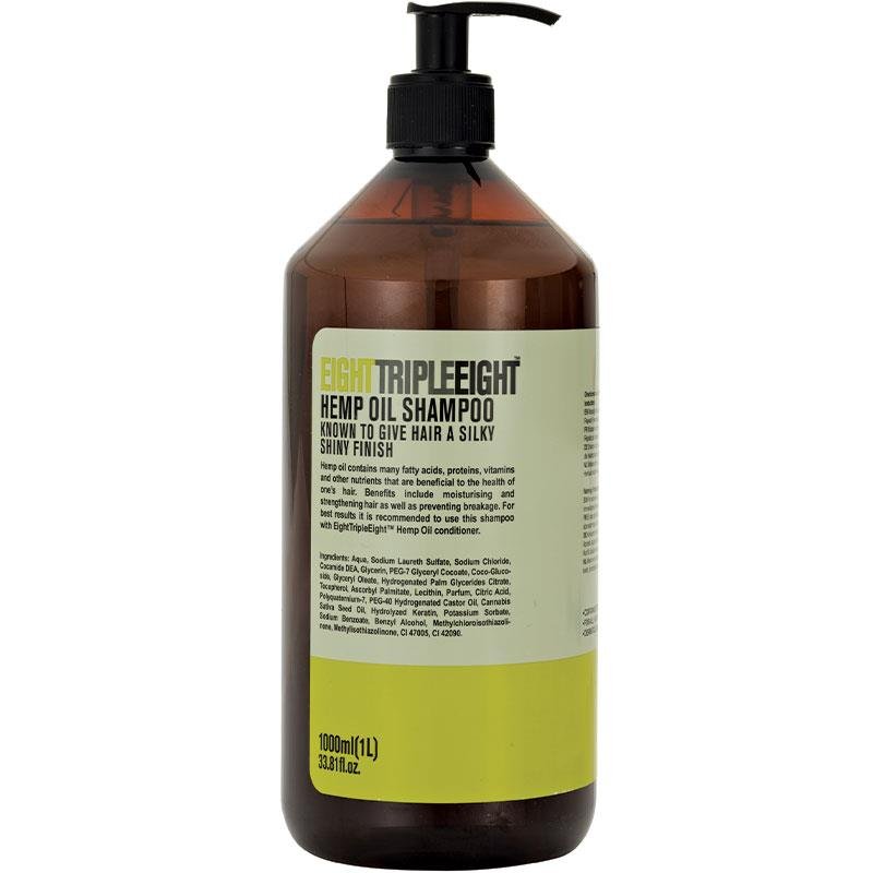 Eight Triple Eight Hemp Oil Shampoo 1L