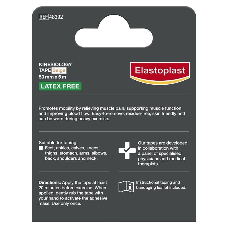 Elastoplast Kinesiology Tape Beige 50mm x 5m