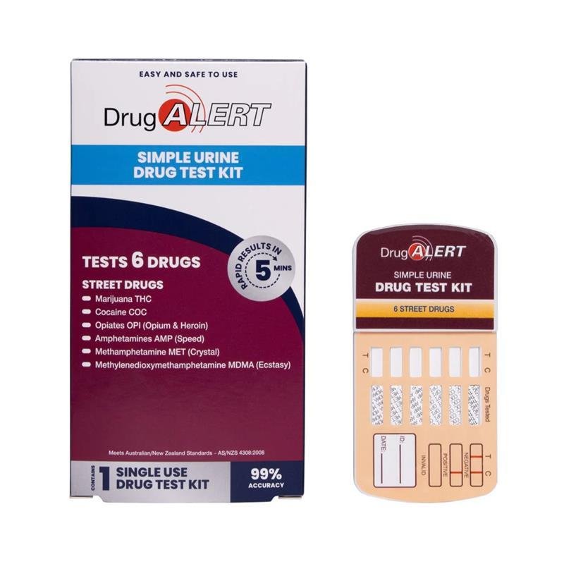 Drug Alert 综合毒品尿检试剂 单人份