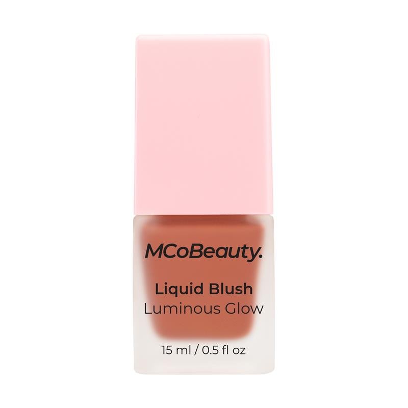 MCoBeauty Liquid Blush Luminous Glow Lava Deep Peach