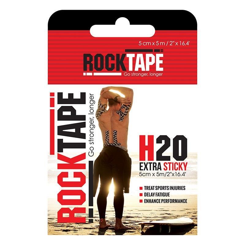 Rocktape H20 Black Logo 5cm x 5m