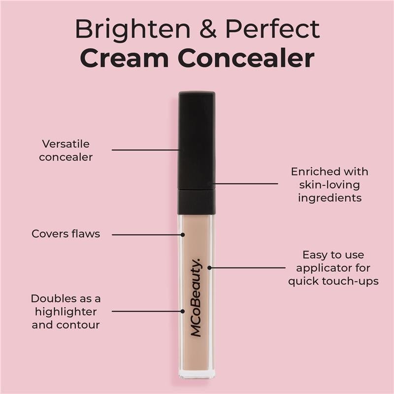 MCoBeauty Brighten & Perfect Cream Concealer Light 2 Fair