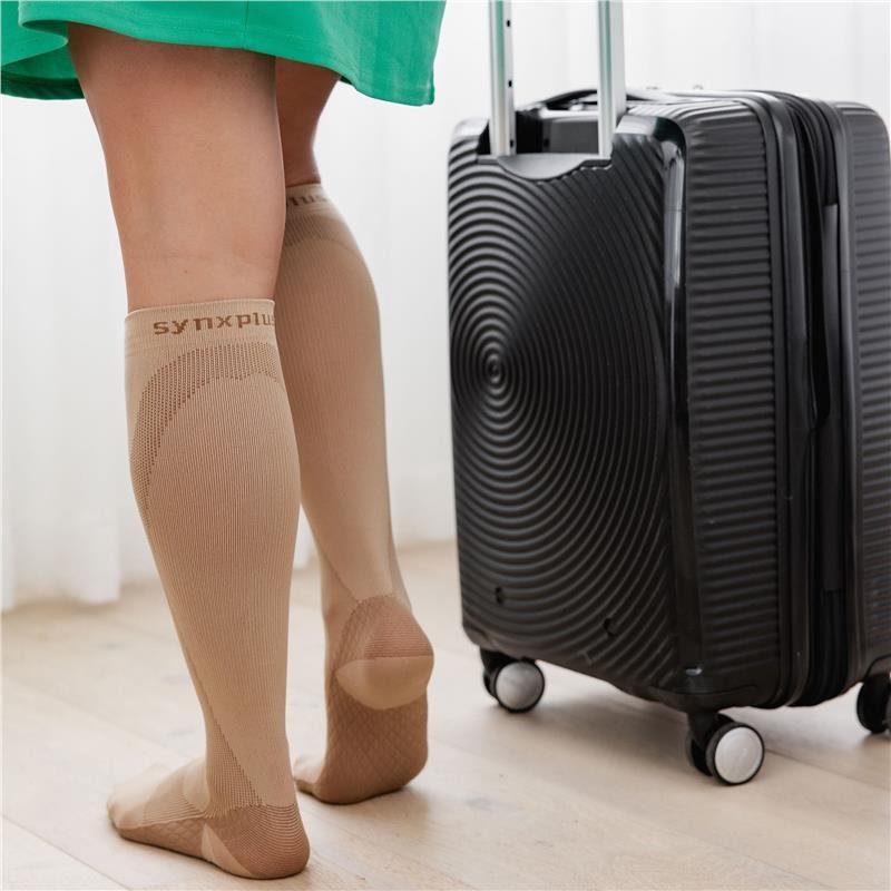 Synxplus Flight & Recovery Socks Beige X-Large
