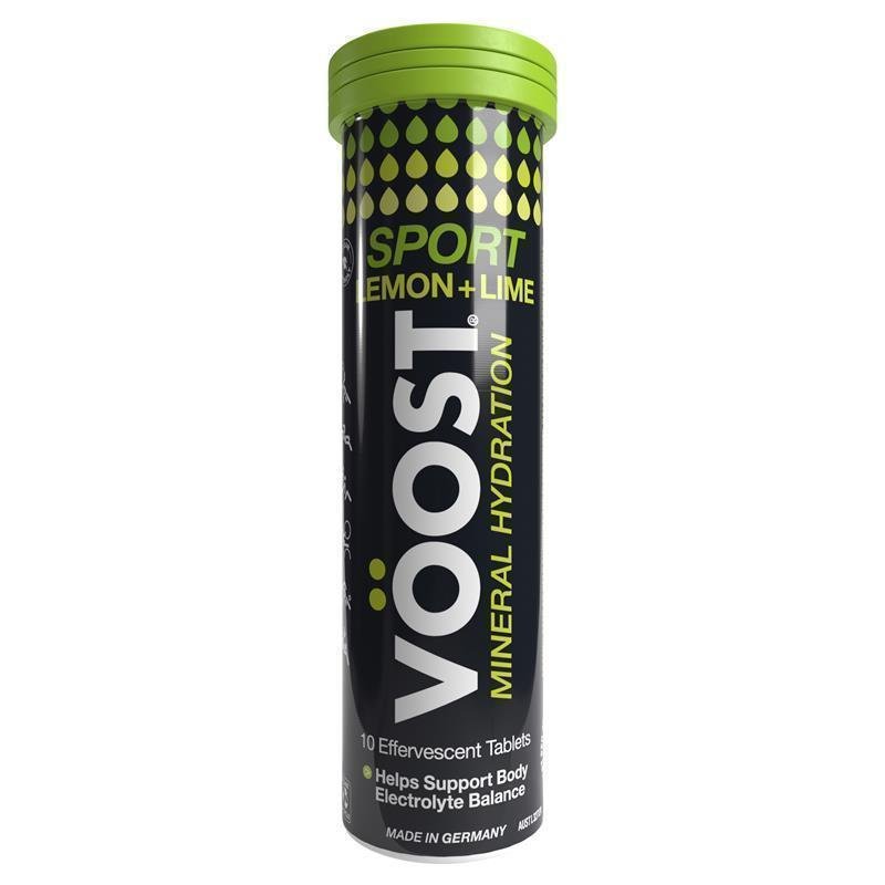 Voost Sport Lemon & Lime Effervescent 10 Tablets