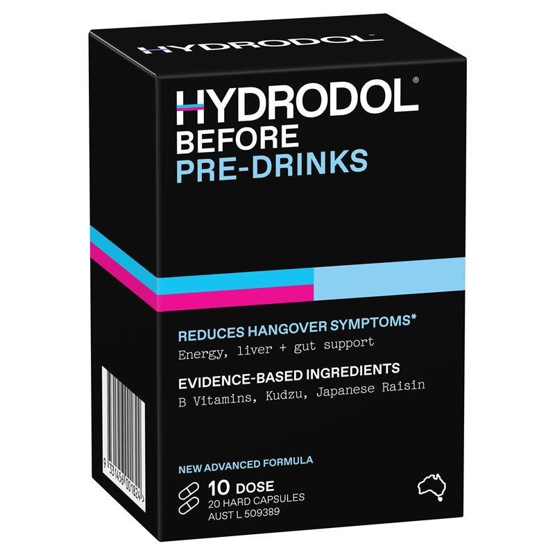 Hydrodol Before 胶囊 10次用量装