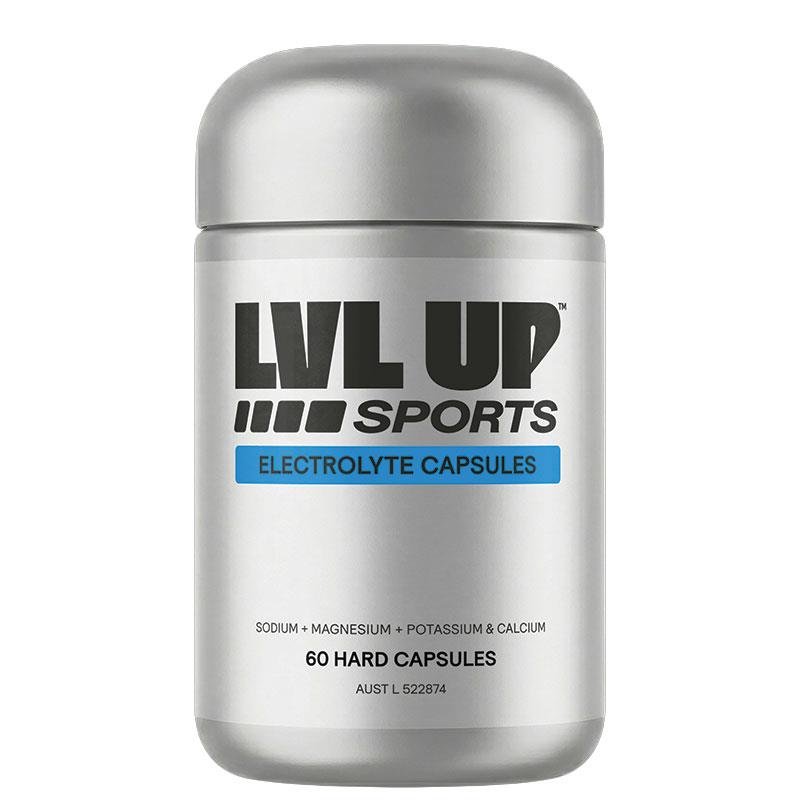 LVL UP Sports Electrolyte Capsules 60 Tablets
