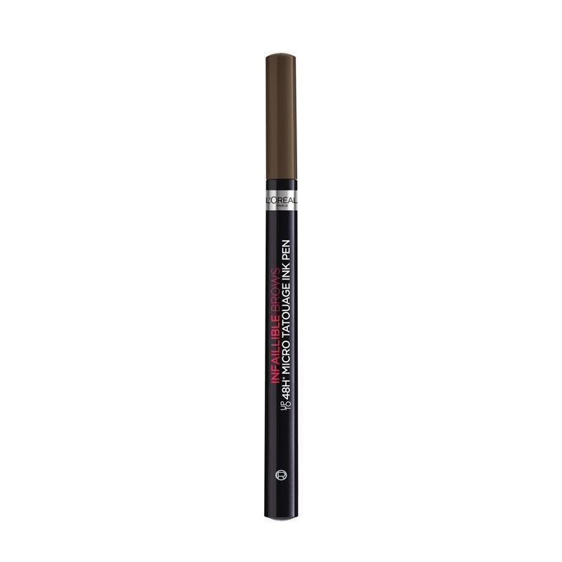 L'Oreal Paris 欧莱雅 Infallible 48小时微纹眉笔 1.0 Ebony