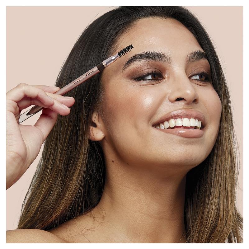 Nude By Nature Brow Pencil 02 Medium Brown
