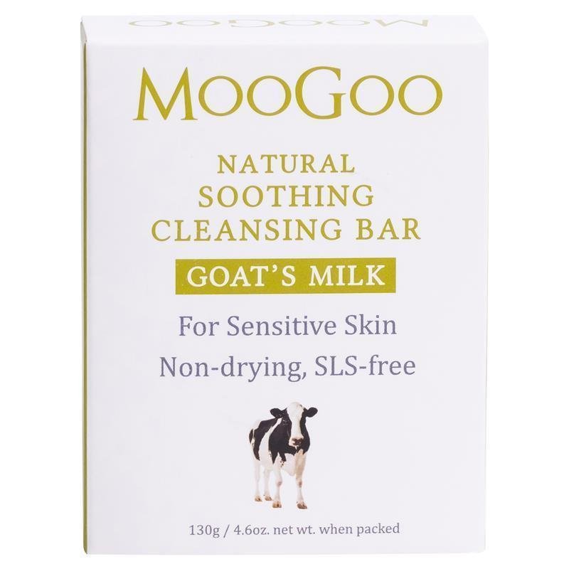 MooGoo Hydrating Cleansing Bar Goats Milk 130g