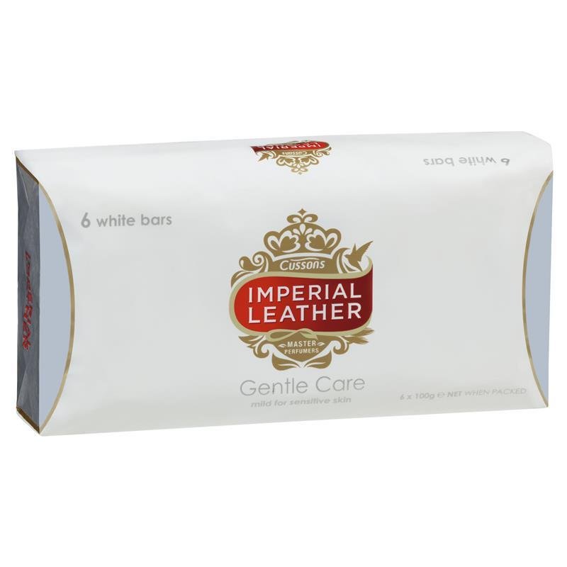 Cussons Imperial Leather 帝王香皂 温和型 100g 6块装