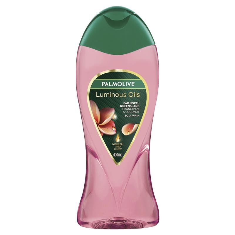 Palmolive Luminous Oils Body Wash Frangipani & Coconut 400ml