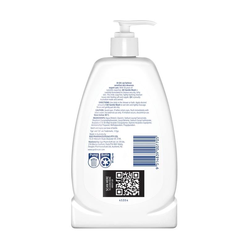 QV Gentle Wash 350G
