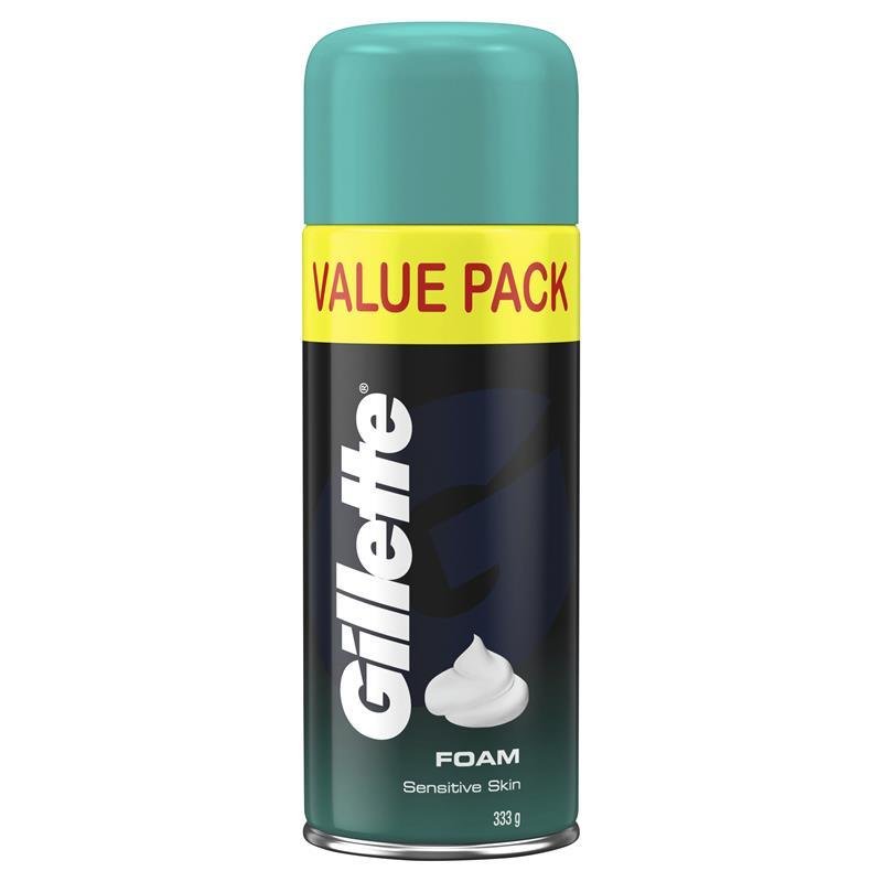 Gillette Foamy Sensitive Shave Foam 333g