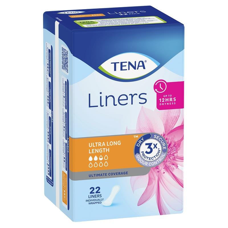 TENA 添宁 加长型失禁护垫 Liner Ultra Long 22片
