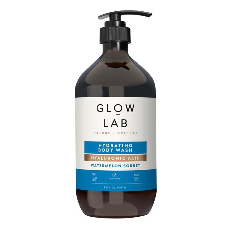 Glow Lab Hyaluronic Acid Watermelon Sorbet Body Wash 825ml