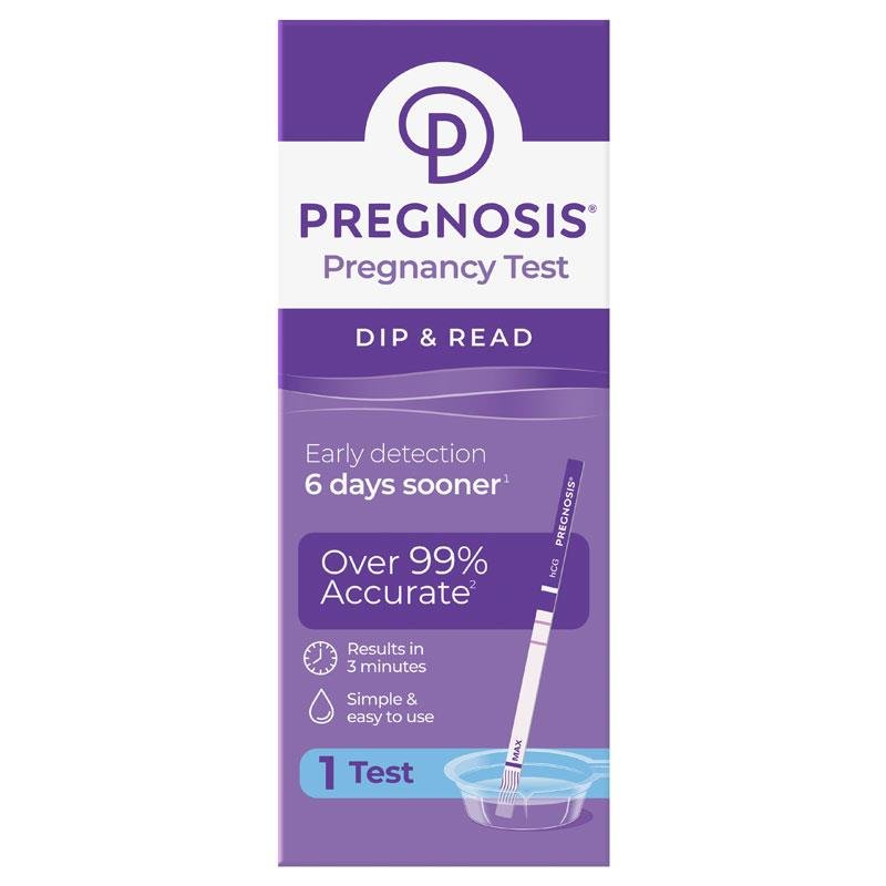 Pregnosis 早孕检测试纸 浸读式 1 支装