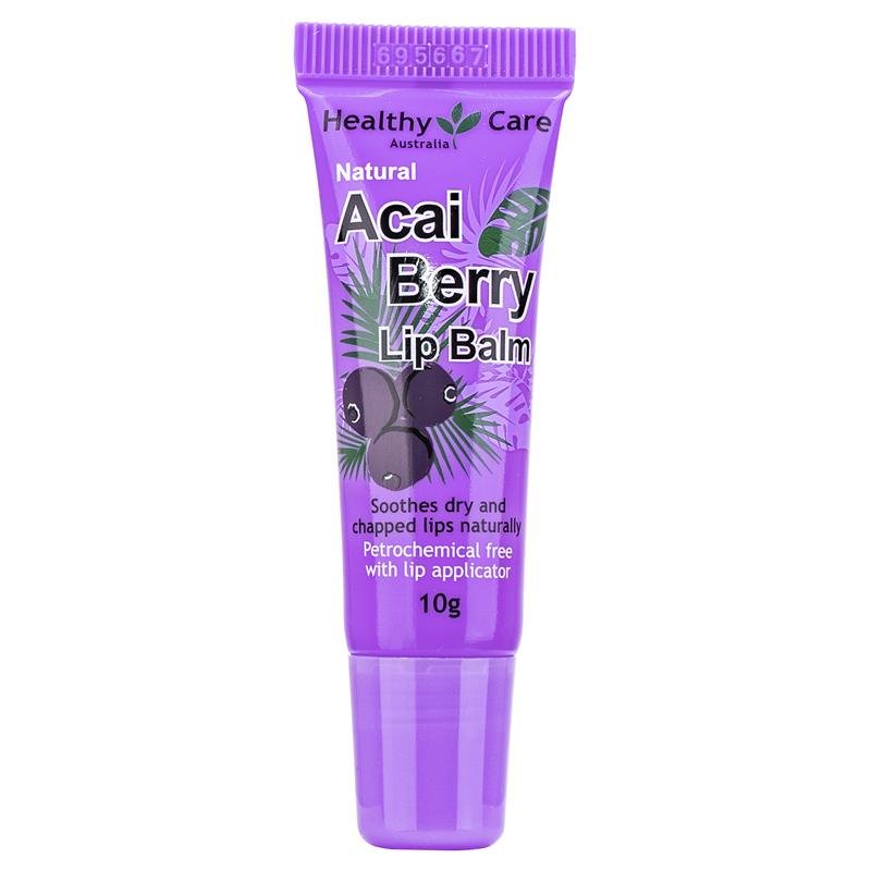 Healthy Care All Natural Acai Lip Balm 10g