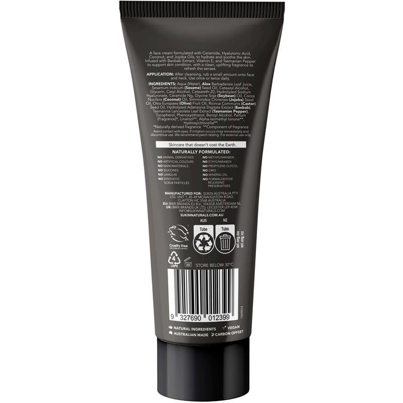 Sukin For Men Face Cream 125ml