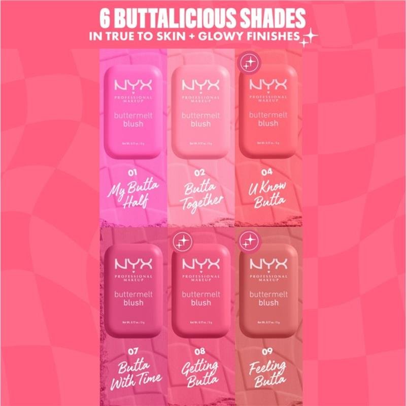 NYX Buttermelt Blush Butta Together