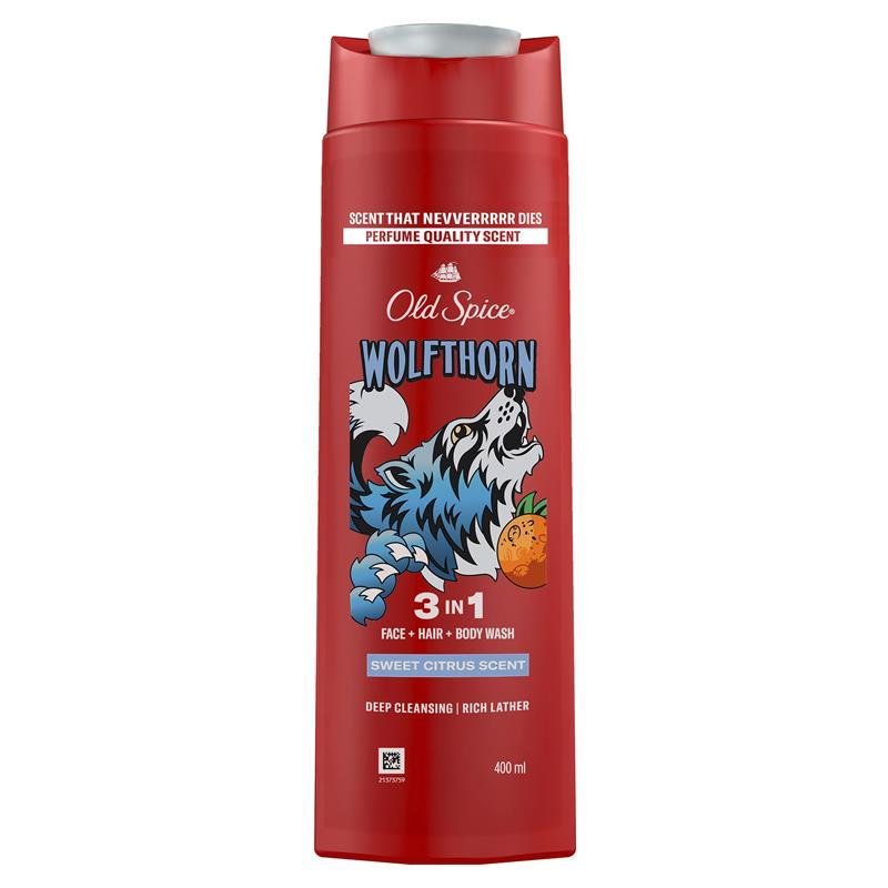 Old Spice Wolfthorn 三合一沐浴露 400ml