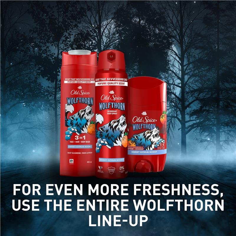 Old Spice Wolfthorn 三合一沐浴露 400ml