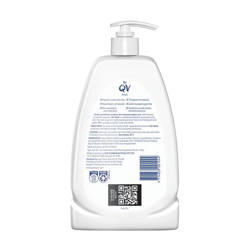 Ego QV Wash 1 Litre