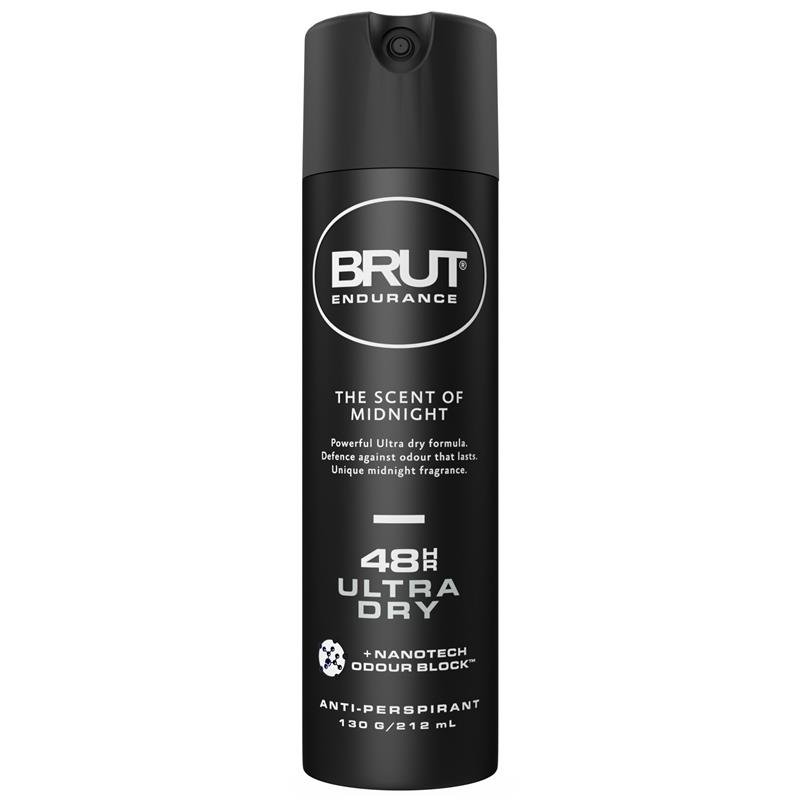 Brut Endurance 48HR Antiperspirant Deodorant Ultra Dry 130g