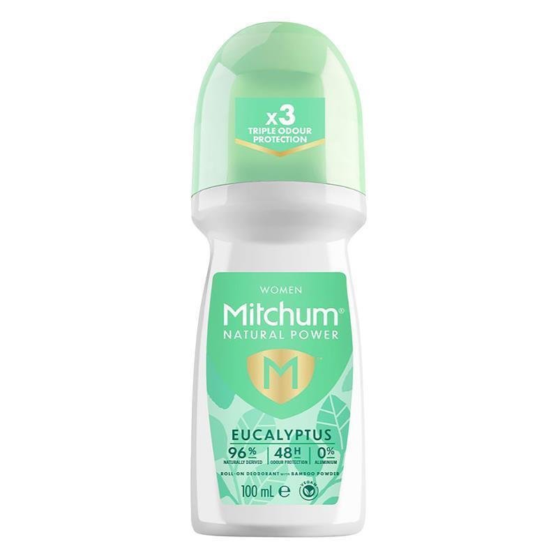 Mitchum for Women Natural Power Eucalyptus Roll On 100ml